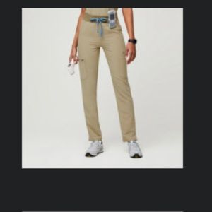 FIGS Sandstone Yola High Waisted 2.0 Tall pants